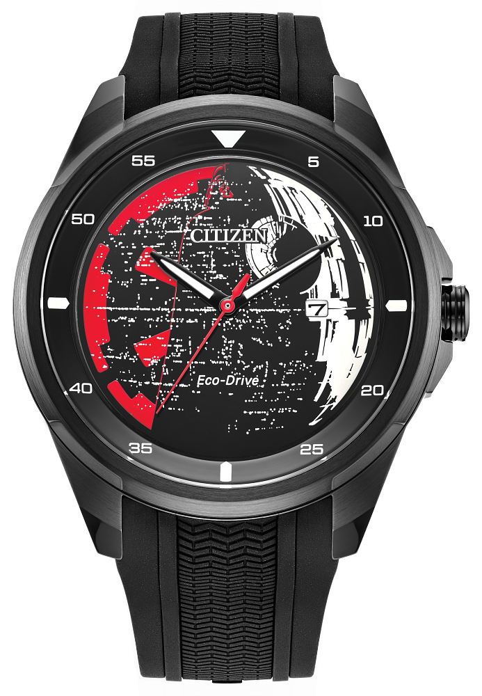 Citizen AW1606-06W Star Wars Classic Death Star Men Watch - Black